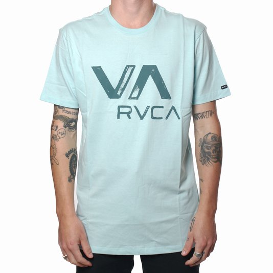 Camiseta RVCA VA Ink Azul Claro