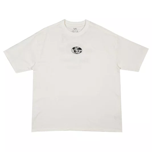 Camiseta Rvca World Wide Off White