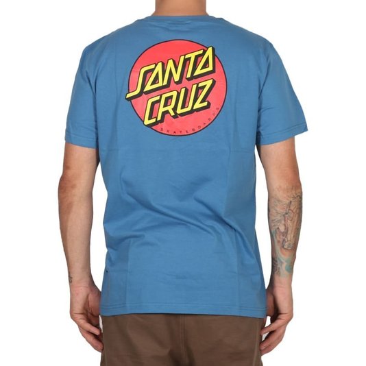 Camiseta Santa Cruz Classic Dot Azul Indigo
