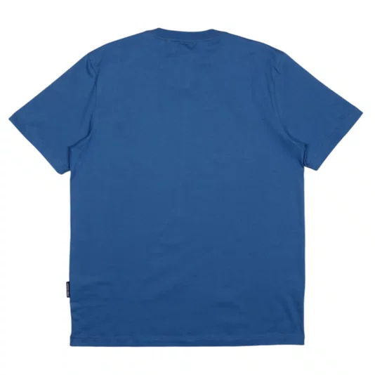 Camiseta Santa Cruz Flame Ringed Dot Chest Azul
