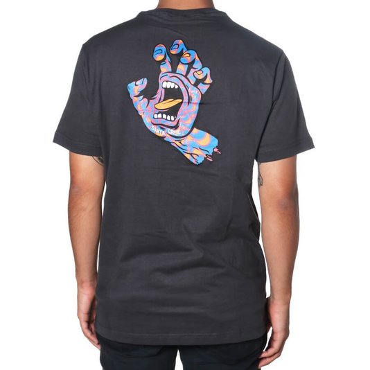 Camiseta Santa Cruz Kaleido Hand Chumbo