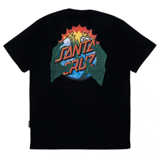 Camiseta Santa Cruz Kendall End Of The Dot Preto