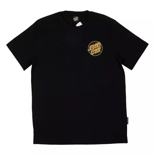 Camiseta Santa Cruz Kendall Wolf Dot Ss Preto