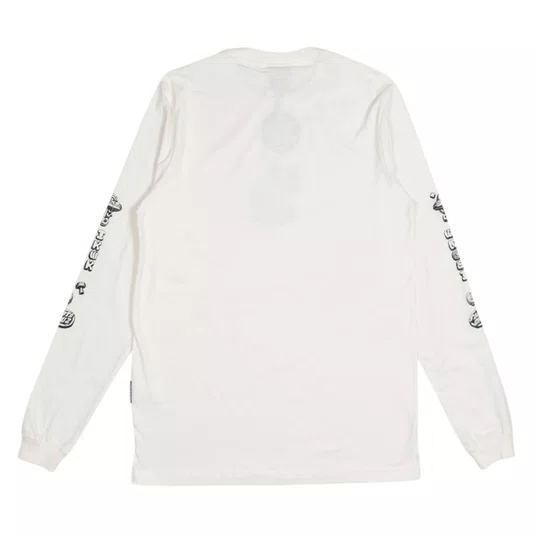 Camiseta Santa Cruz M/L Winkowski Dog Off White