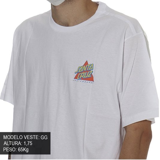 Camiseta Santa Cruz Not a Dot Branco