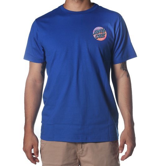 Camiseta Santa Cruz Prowl Dot Azul