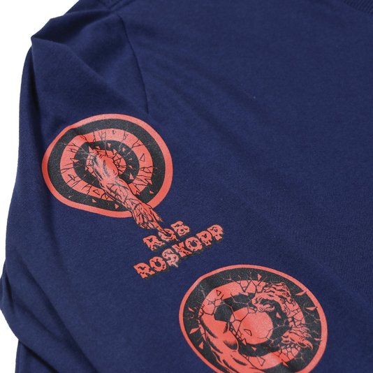 Camiseta Santa Cruz Rob Evolution M/L Azul Marinho