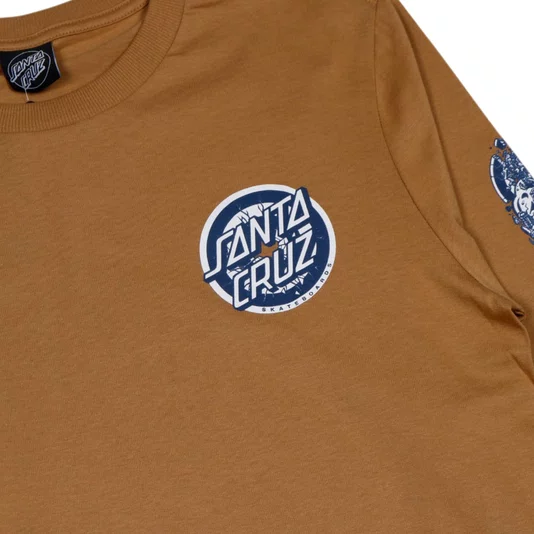Camiseta Santa Cruz Rob Evolution M/L Caqui