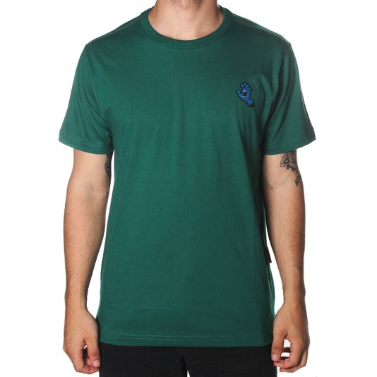 Camiseta Santa Cruz Screaming Hand Bottom Verde