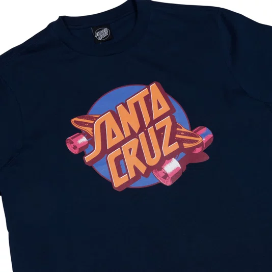 Camiseta Santa Cruz Summer 76 Front Azul Marinho