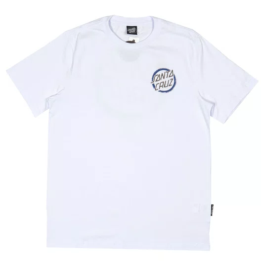 Camiseta Santa Cruz Vile Dot Ss Branco