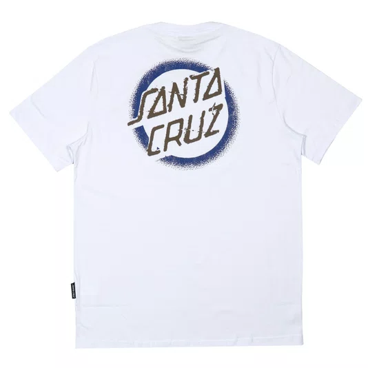 Camiseta Santa Cruz Vile Dot Ss Branco