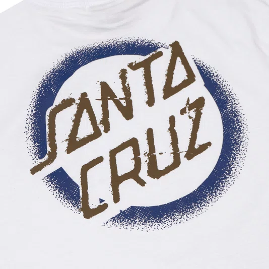Camiseta Santa Cruz Vile Dot Ss Branco