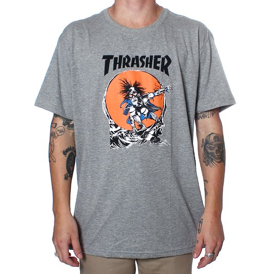 Camiseta Thrasher Magazine Outlaw Mescla