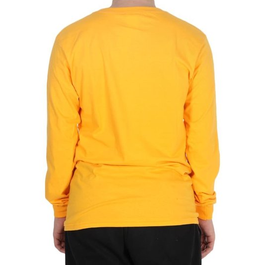 Camiseta Thrasher Magazine Skate Mag Logo M/L Amarelo