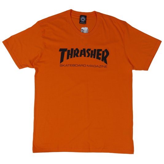 Camiseta Thrasher Skate Mag Laranja