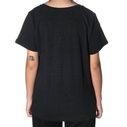 Camiseta Thrasher Skateboard Magazine Feminina Preto