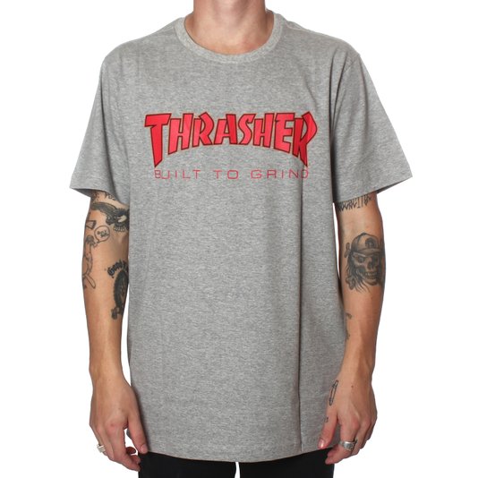 Camiseta Thrasher x Independent BTG Mescla