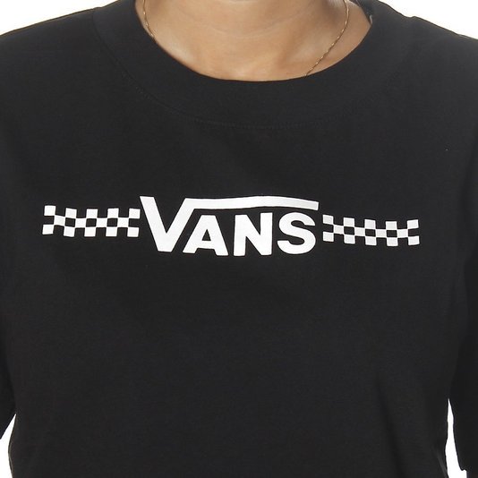 Camiseta Vans Boxy Fun Times Preto