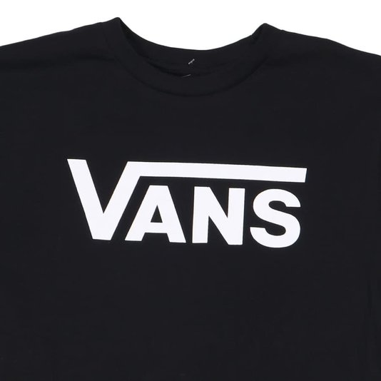Camiseta Vans Classic Boys Juvenil Preto