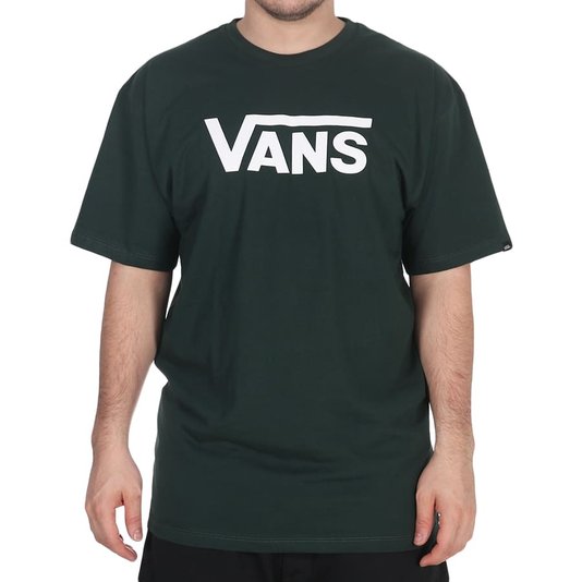 Camiseta Vans Classic Verde Escuro