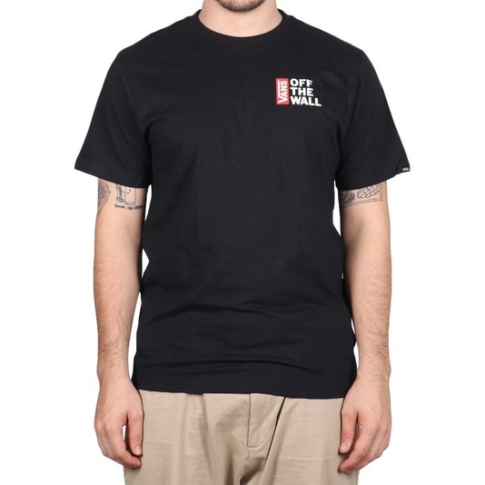 Camiseta Vans Custom Off The Wall III Preto