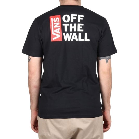 Camiseta Vans Custom Off The Wall III Preto