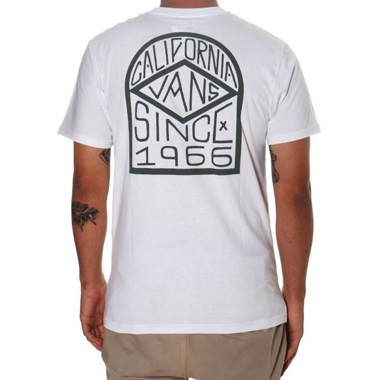Camiseta Vans Dark Diamond Branco
