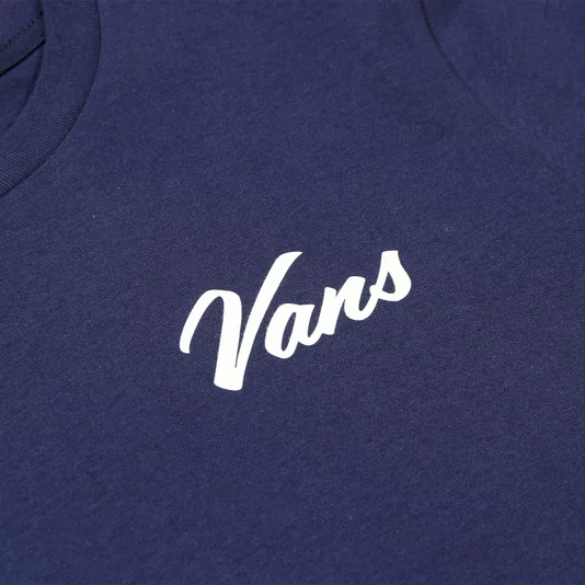 Camiseta Vans Deep Twili Chop Shop Azul