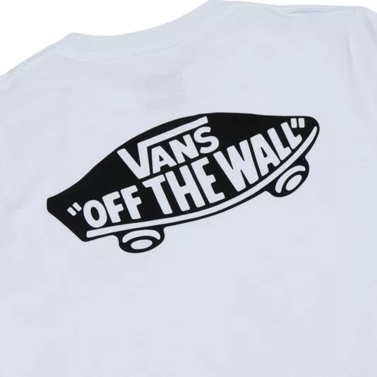 Camiseta Vans Double Standard Juvenil Branco