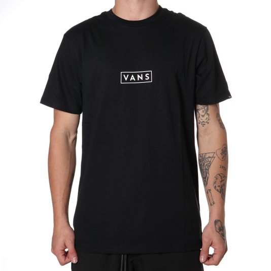 Camiseta Vans Easy Box Preto