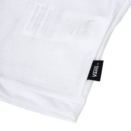 Camiseta Vans Flying Crew Feminina Branco