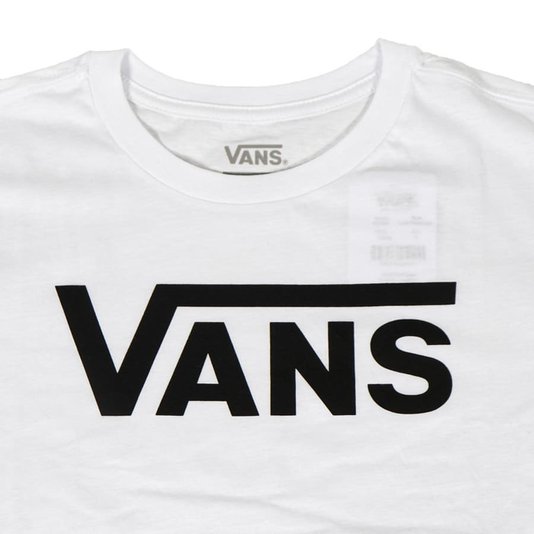 Camiseta Vans Flying Crew Feminina Branco