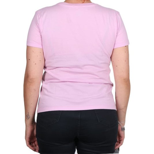 Camiseta Vans Flying V Crew Feminina Lilas