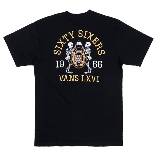Camiseta Vans Frat Lxvi Ss Preto