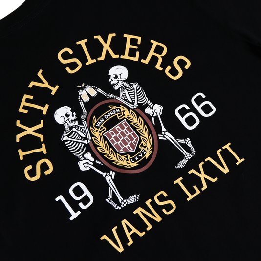 Camiseta Vans Frat Lxvi Ss Preto