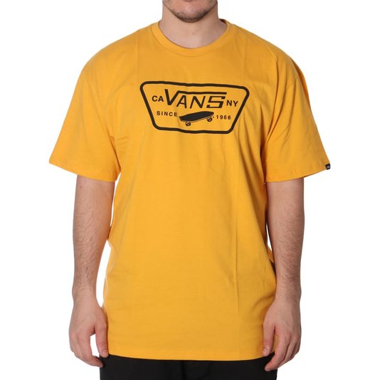 Camiseta Vans Full Patch Amarelo