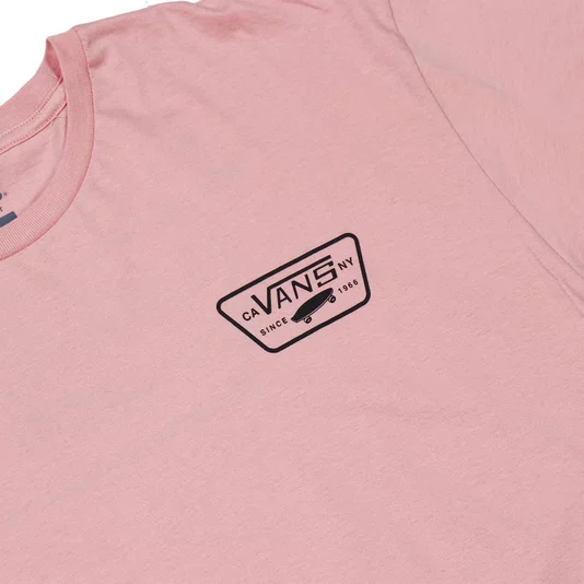 Camiseta Vans Full Patch Back Salmão