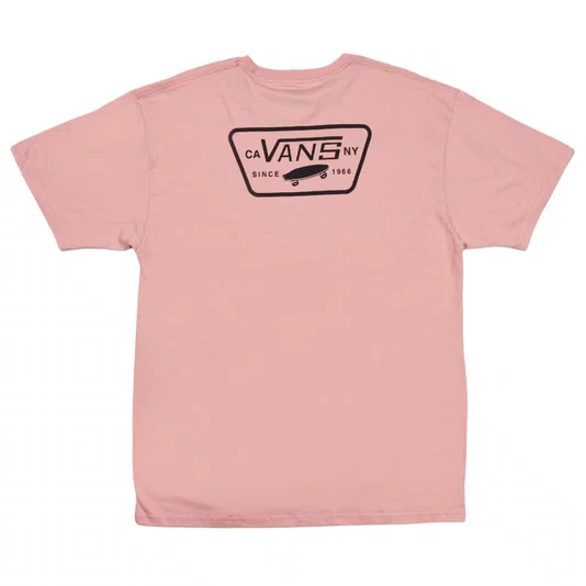 Camiseta Vans Full Patch Back Salmão