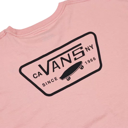 Camiseta Vans Full Patch Back Salmão
