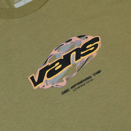 Camiseta Vans Gothic Olive Verde