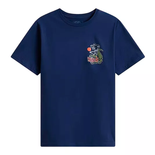 Camiseta Vans Infantil Hangry Gator Azul