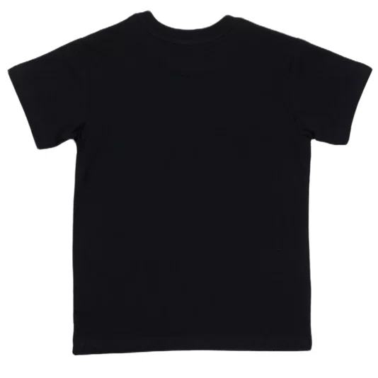 Camiseta Vans Hex Logo Infantil Preto