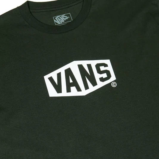 Camiseta Vans Hex Ss Verde Escuro