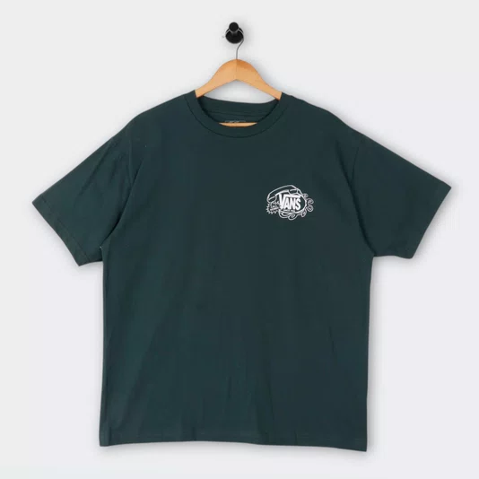 Camiseta Vans Hot Lines Verde