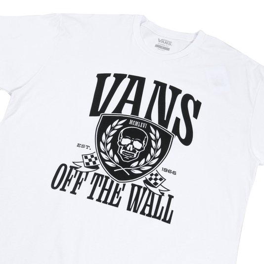 Camiseta Vans Knowledge Skull Branco