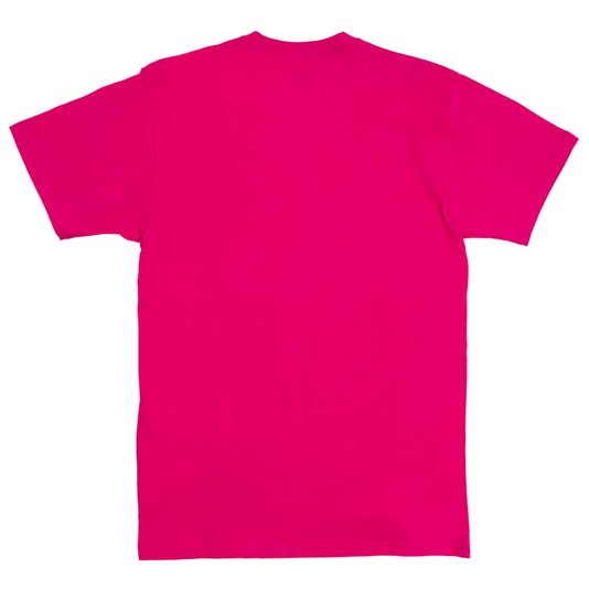 Camiseta Vans Left Chest Logo Rosa