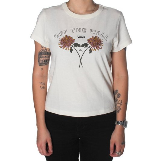 Camiseta Vans Lizzie Armanto Chrys Baby Creme