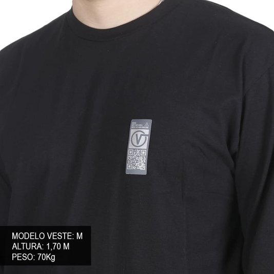 Camiseta Vans Quick Response M/L Preto