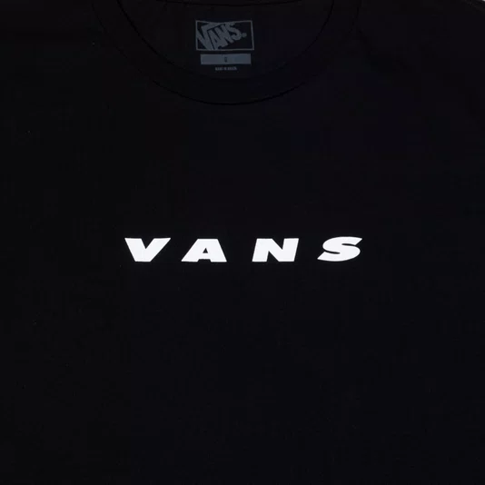 Camiseta Vans Retro Vans Preto